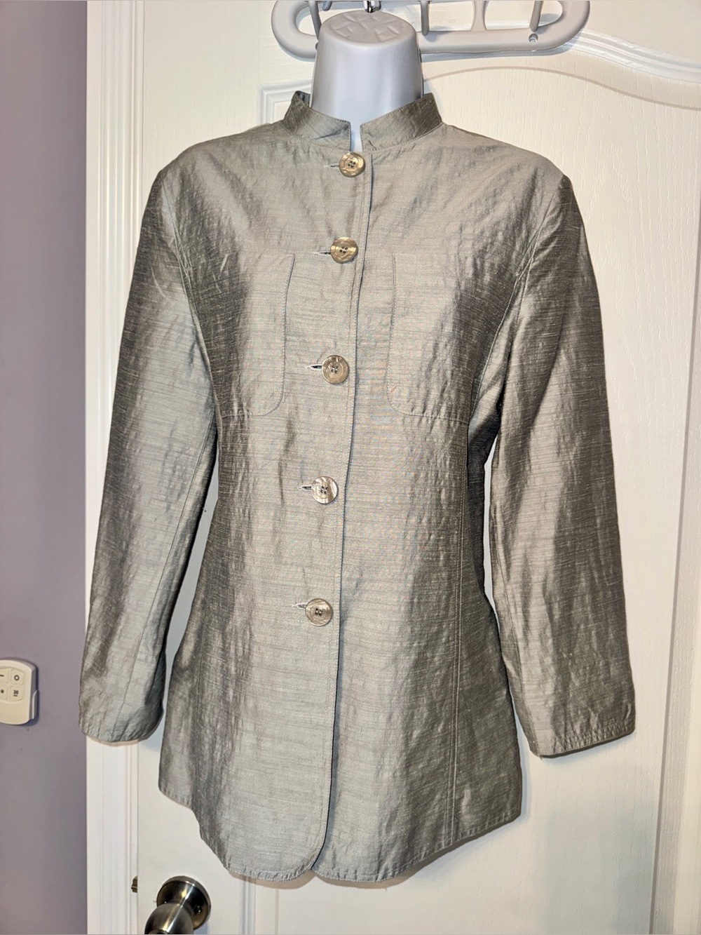 Armani Jeans Linen Blend Blazer Jacket | Made in Italy | Size 42 (M)
